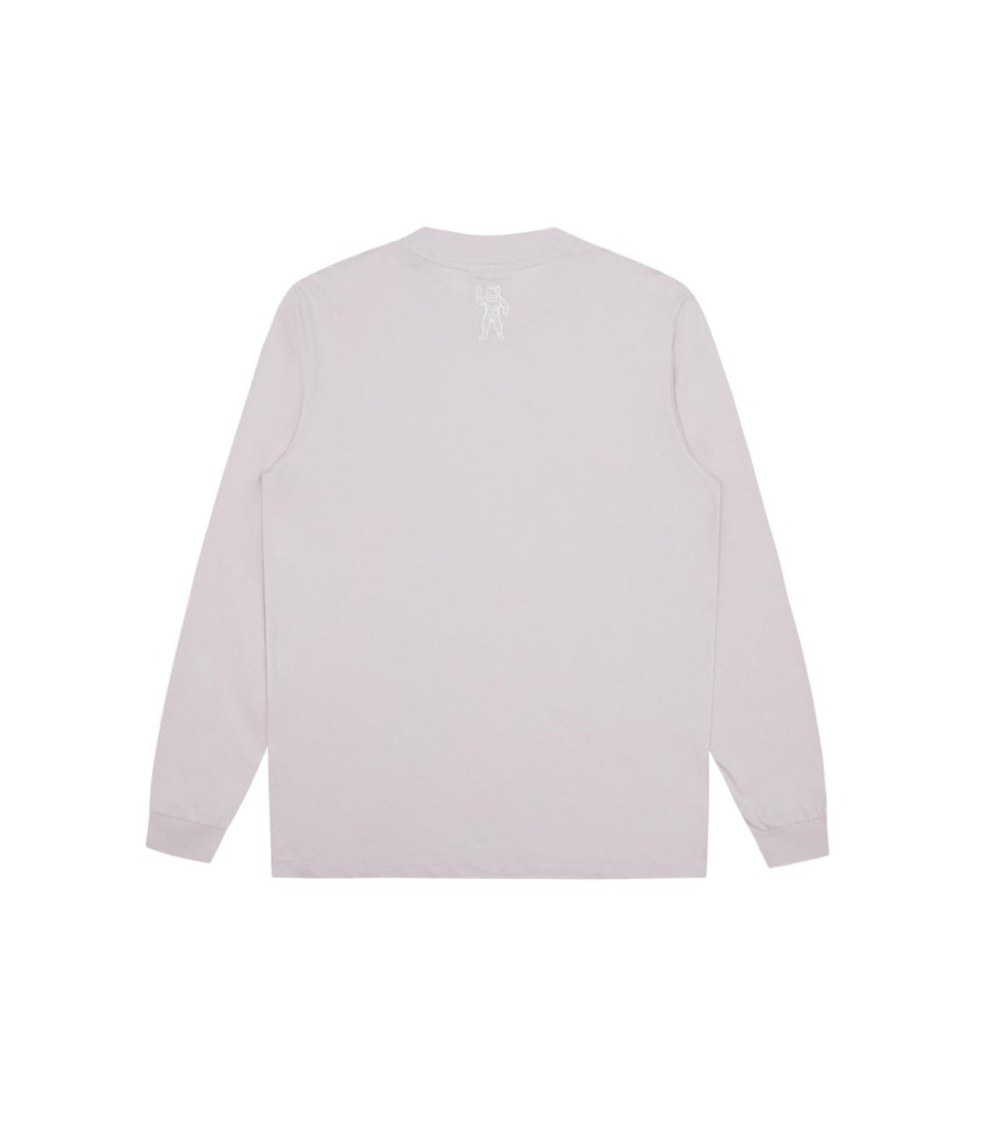 Billionaire Boys Club Classics Longsleeve T-Shirts | Small Arch Logo L/S T-Shirt - Lilac