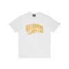 SELFRIDGES GLITTER PACK T-Shirts | Glitter Arch Logo T-Shirt - White/Gold