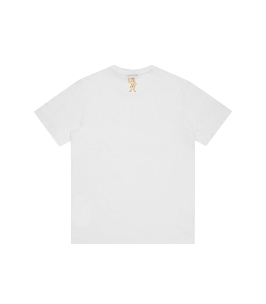 SELFRIDGES GLITTER PACK T-Shirts | Glitter Arch Logo T-Shirt - White/Gold