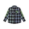 Billionaire Boys Club Kids Kids | Kids Check L/S T-Shirt - Blue/Green