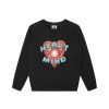 Billionaire Boys Club Kids Kids | Kids Heart & Mind Logo Crewneck - Black