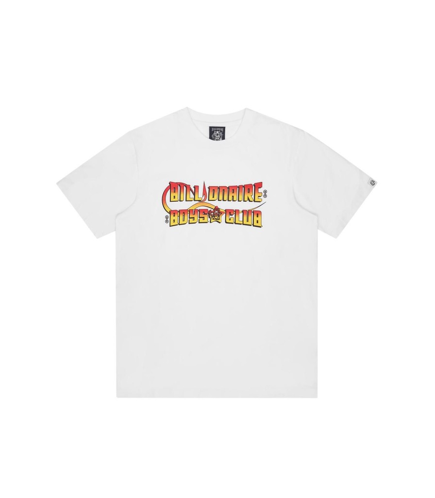 Billionaire Boys Club Pre-Fall '24 T-Shirts | Hook It Up T-Shirt - White