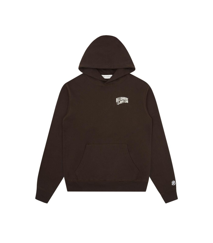 Billionaire Boys Club Classics Hoodies | Small Arch Logo Popover Hood - Brown