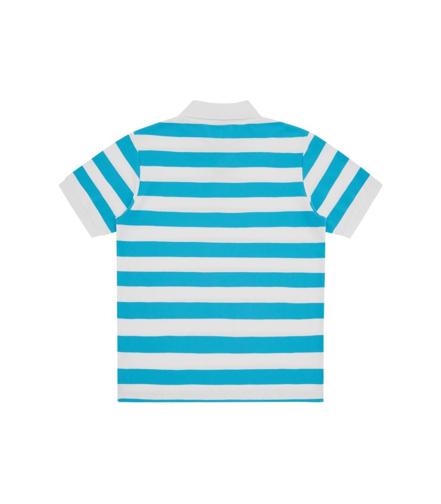 ICECREAM Spring '24 Shirts | Striped Polo - Blue Stripe