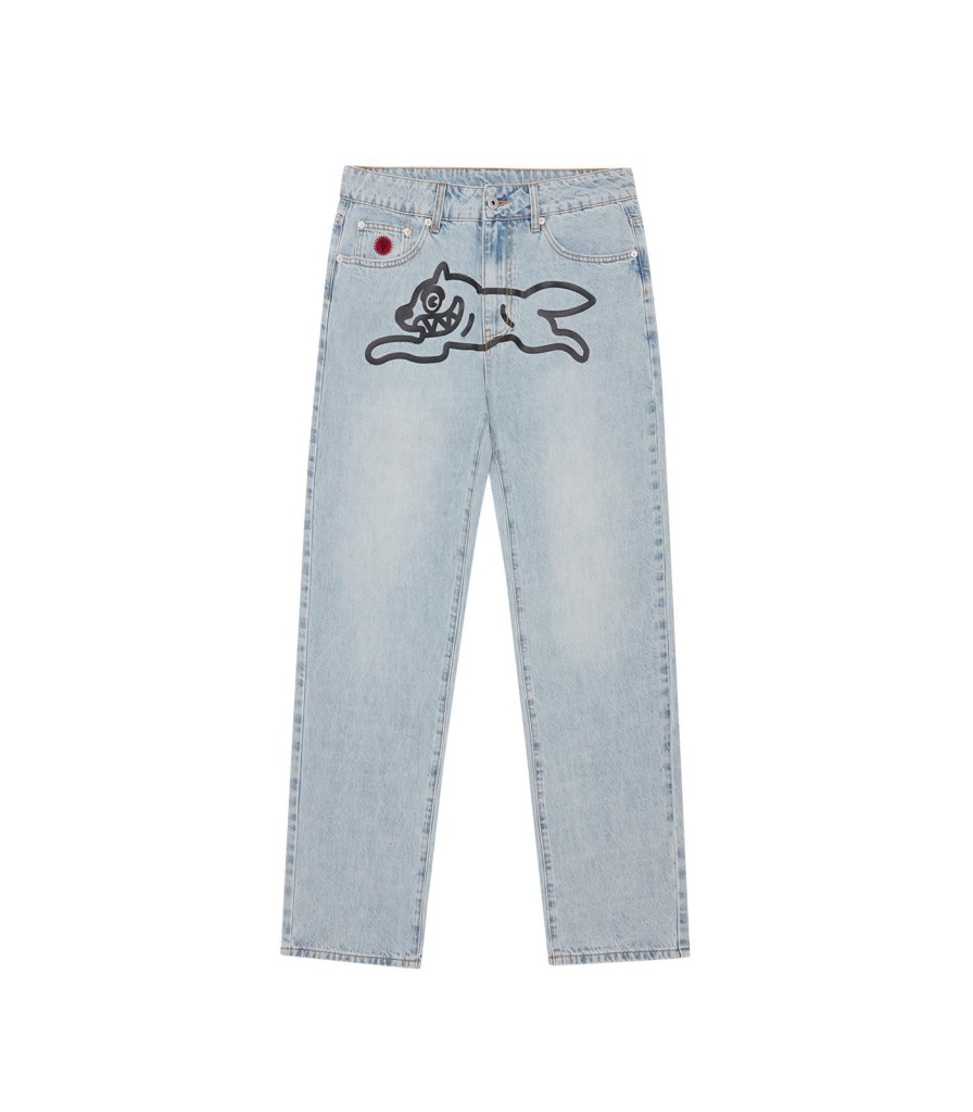 ICECREAM & SSENSE Denim & Pants | Running Dog Denim Pant - Light Wash