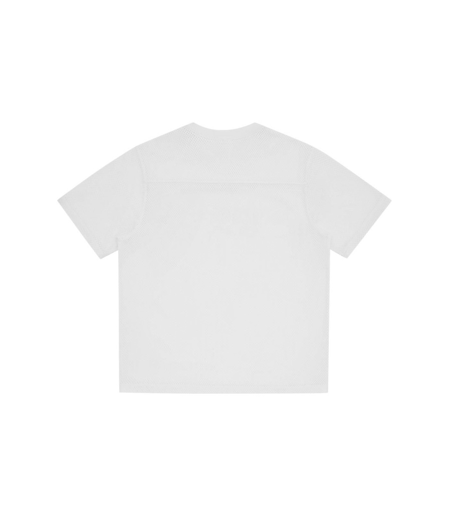 ICECREAM Pre-Spring '24 T-Shirts | Piano Mesh Football Jersey - White