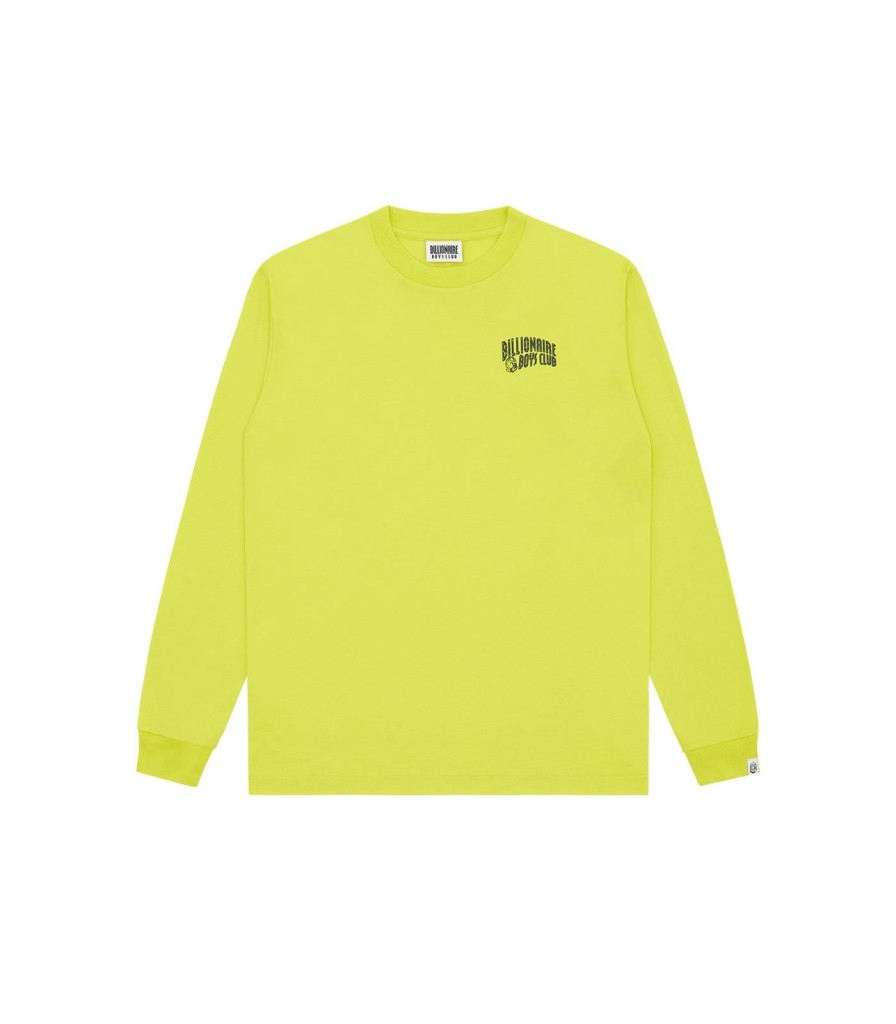 Billionaire Boys Club Classics Classics | Small Arch Logo L/S T-Shirt - Acid Yellow