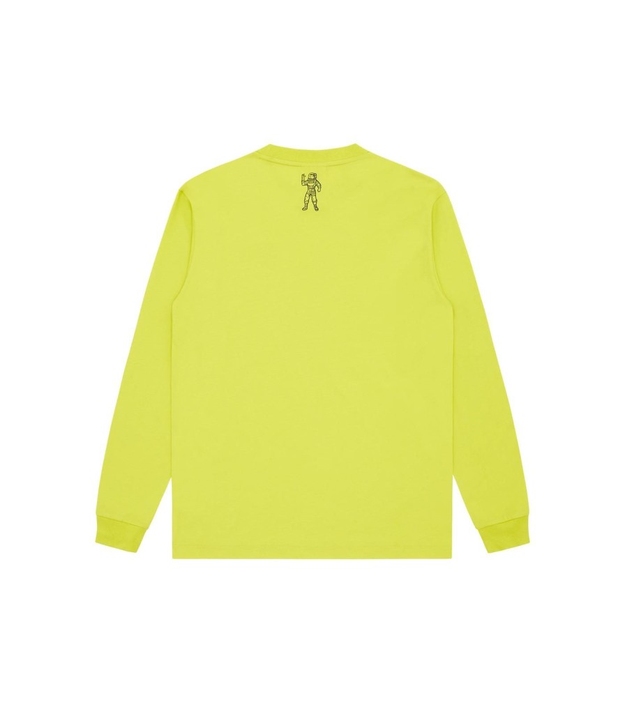 Billionaire Boys Club Classics Classics | Small Arch Logo L/S T-Shirt - Acid Yellow