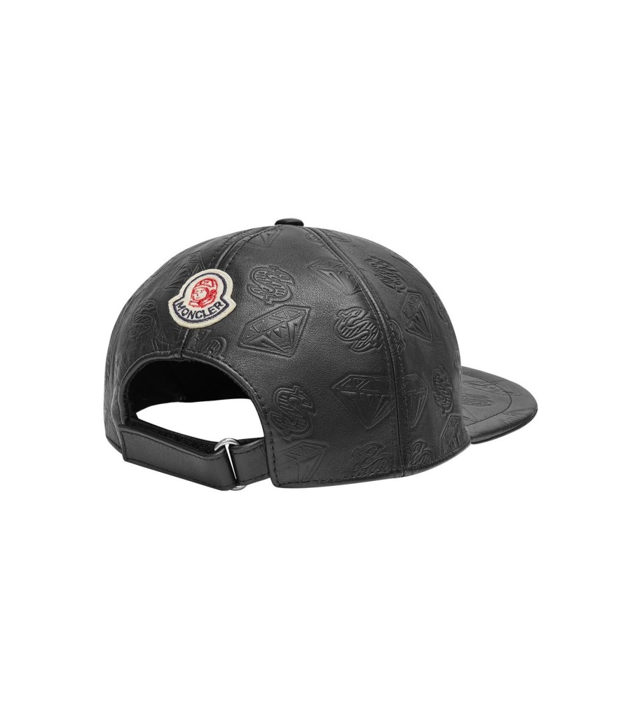 MONCLER x Billionaire Boys Club Headwear | Leather Baseball Cap